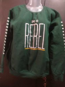 Dark Green Color Winter Warm T Shirt Full Sleeve