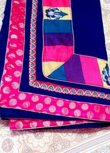 Elegant Blue Saree