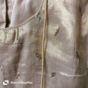 Brand new Elegant Gold Saree Blouse