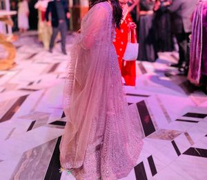 Beautiful Gown With Heavy Dupatta