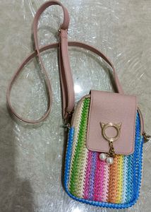 Multi Colour Sling Bag