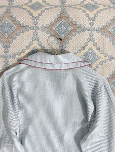 Cute Blue striped shirt