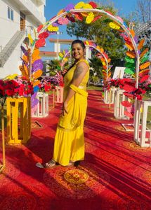 Haldi outfits for wedding