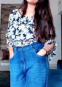 Floral Crop Top