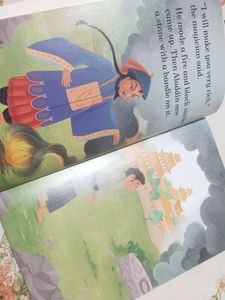 (Combooffer) Aladdin Story Book &amp; Blue Umbrella