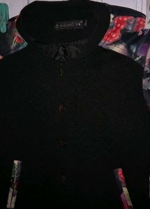 Floral Sleeve Jacket