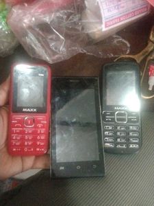 3 Phone With Battery Batter Working