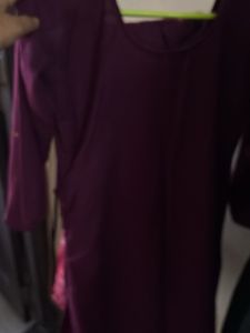 Maroon Kurti