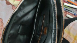Brand New Brown Leather Laptop Bag with Multiple C