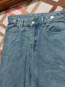 Light Blue Straight Fit Jeans