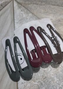 Hair Clips - Set of 6