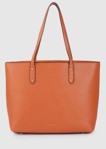 Allen Solly Rust Brown Oversized Structured Laptop
