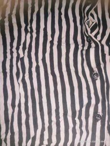 Striped Black &amp; White Shirt