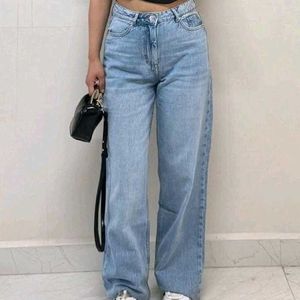 Blue Straight fit Jeans