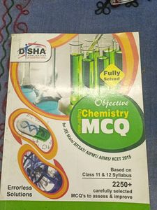 Disha Objective Chem For Jee Neet
