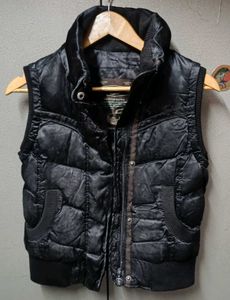Branded Quilted Puffer Jacket