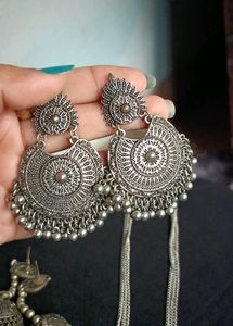 Oxidised Jewellery Set