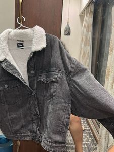 Denim Sherpa Jacket