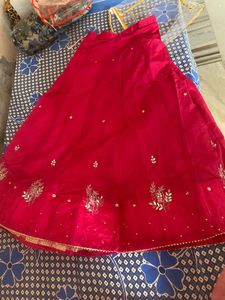 Pink Lahenga Choli