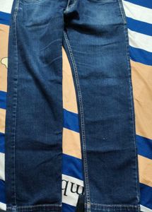 Dark Blue Denim Jeans
