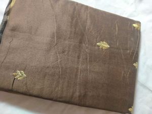 Beautiful Thread Work Saree