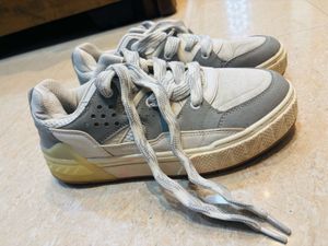 Red Tape Grey &amp; White Chunky Sneakers