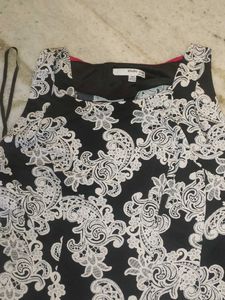 Paisley Print Fit &amp; Flare Dress