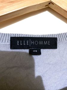 Sheer Should Textured Tshirt  A