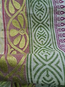 Pure Cotton Saree With Printed