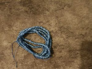 Blue Sapphire Beaded Strand