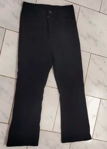 Black Flared Jeans