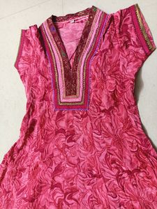 🌟 Anarkali Branded Pure Cotton Kurta 🌟