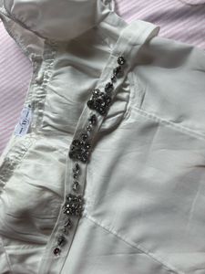 White Classy Top