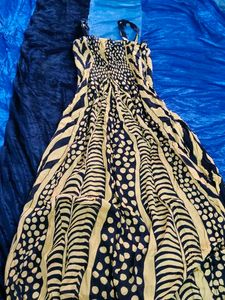 Patterned Maxi Dress