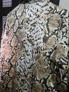 Leopard Print Long Sleeve Shirt