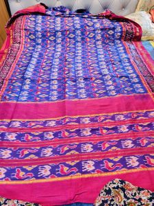 Pure Silk Ikkat Saree Combo