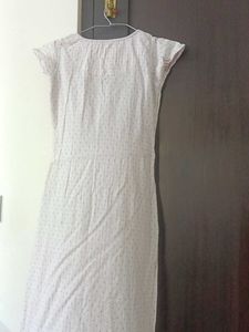 A Peach Rose Mixed Dotted Top