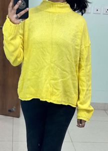 Yellow Pullover Sweater