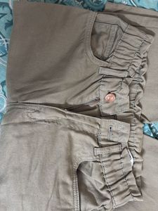 Khaki Casual Pants