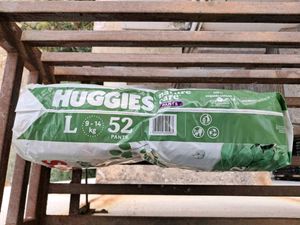 Huggies Nature Care Pants, Large Size 52 Count