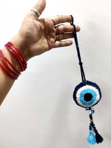 Evil Eye Crochet Hanging🧿💙👉🆕