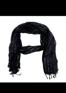 BlackFabric - cotton silk Scarf 🧣