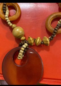 Wooden Mala From Assam