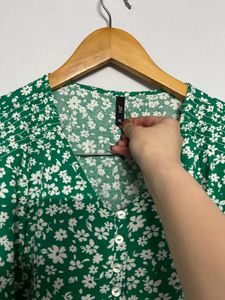 Floral Wrap Dress