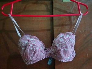 Combo Of 2 Gray &amp; Lace Bra
