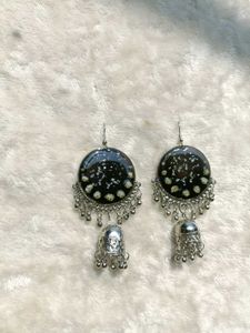 Resin Floral Jhumkey