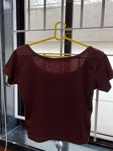 Chocolaty Brown Tee (un-used)