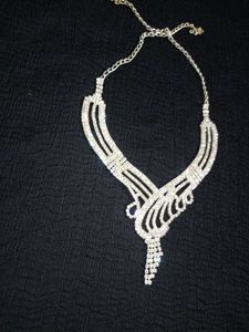 Sparkling Silver Necklace