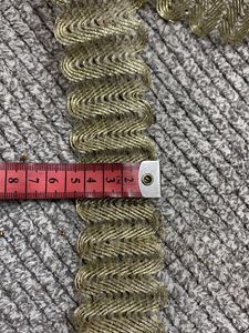 3 Meter Designer Light Gold Lace Border Sale