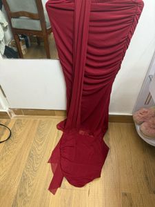 Corset And Pleated Mesh Skirt Co ord Set